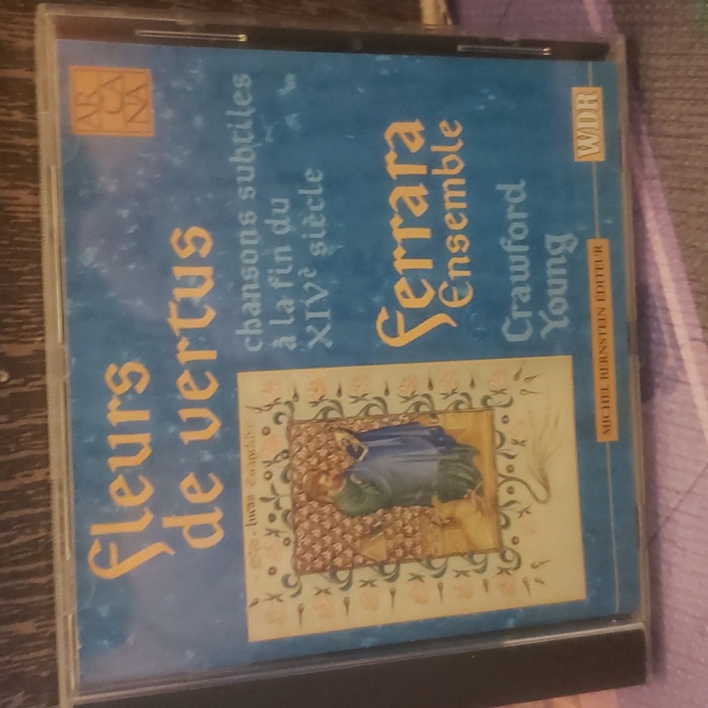 Fleurs De Vertus Ferrara Ensemble CD